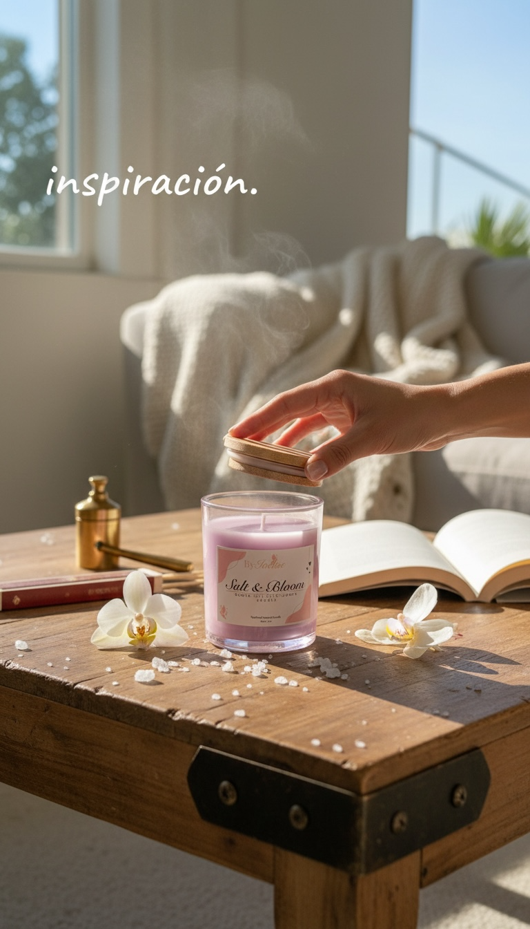Salt & Bloom Candle