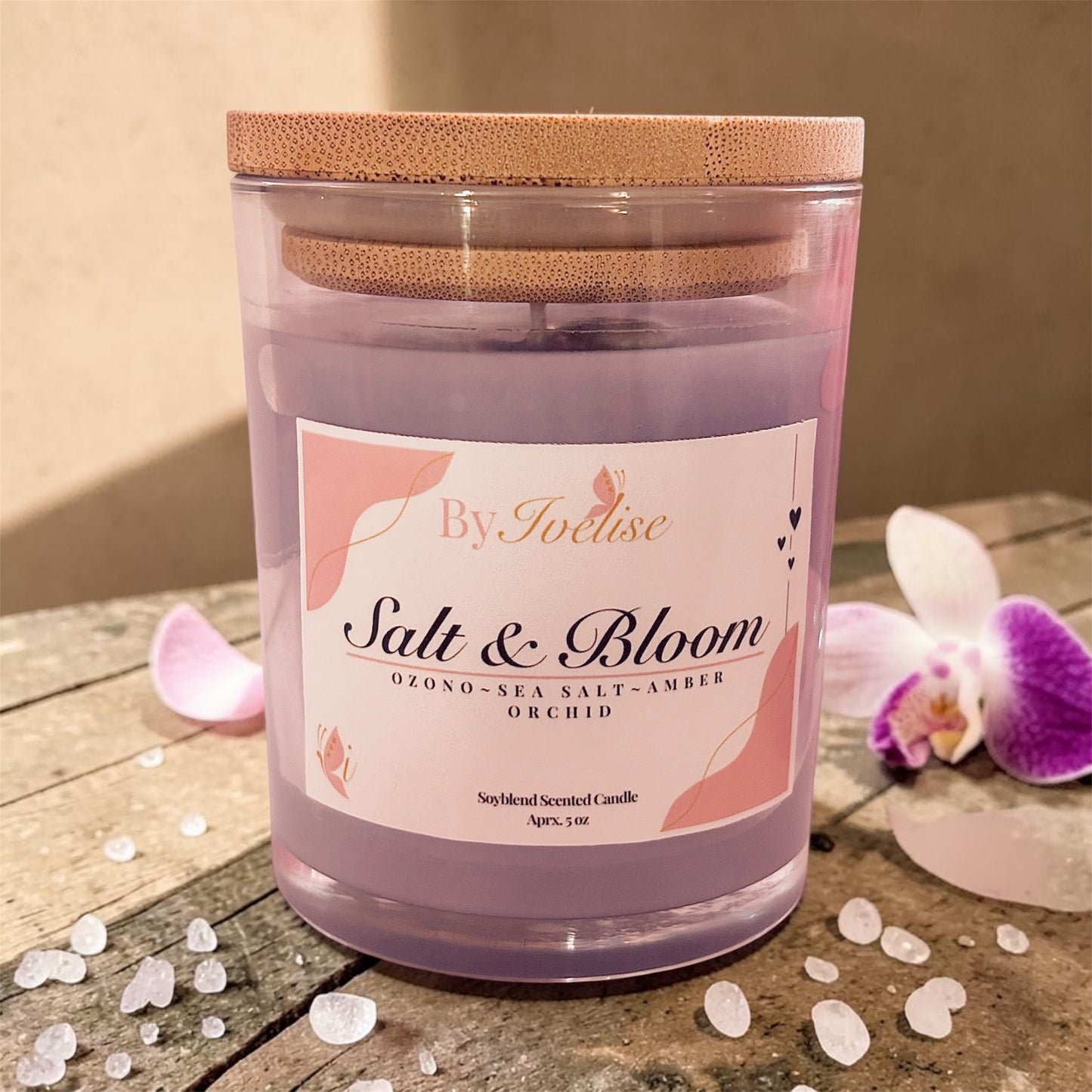 Salt & Bloom Candle